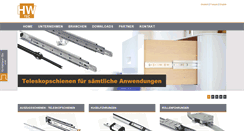 Desktop Screenshot of hw-tec.ch